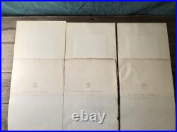 Set of 3 Antique 1880s Catholic Bishop Engravings Keane Maes Northrop