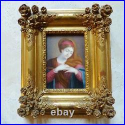 Signed & Dated 1820, Superb Antique Religious Painting (#1)