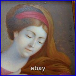 Signed & Dated 1820, Superb Antique Religious Painting (#1)