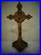 Skull-Crossbones-Crucifix-Antique-Altar-Standing-Catholic-Religious-Relic-01-dv