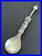 Sorren-Schive-Priest-Spoon-Cast-Silver-Large-Religious-Decorated-Ornate-Vintage-01-plms