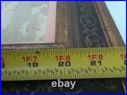 Tapestry Our Lady w Child Jesus & John the Baptist Adaptation of Painting Framed