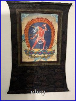 Thangka Antique Tibetan Tank Scroll Painting