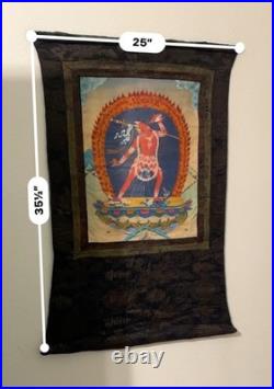 Thangka Antique Tibetan Tank Scroll Painting
