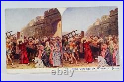 The Passion Antique Religious Stereoview Card Collection Crucifixion Of Jesus