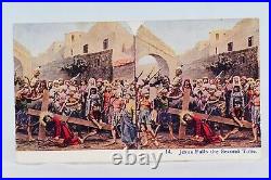 The Passion Antique Religious Stereoview Card Collection Crucifixion Of Jesus