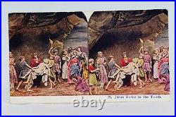 The Passion Antique Religious Stereoview Card Collection Crucifixion Of Jesus