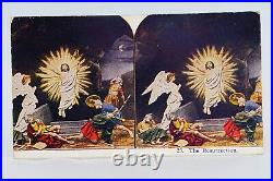 The Passion Antique Religious Stereoview Card Collection Crucifixion Of Jesus