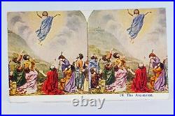 The Passion Antique Religious Stereoview Card Collection Crucifixion Of Jesus