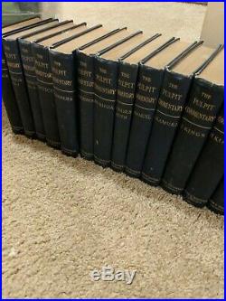 The Pulpit Commentary complete 49 volume set vintage antique Old & New Testament