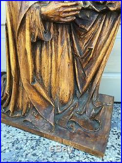 Top Quality Religious Altar Piece in Wood / Germany / Gothic Style