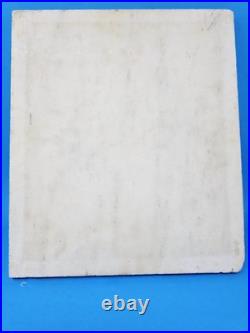 VINTAGE RARE ANTIQUE MARBLE ALTAR STONE 1st CLASS RELIC RELIGIOUS CHURCH