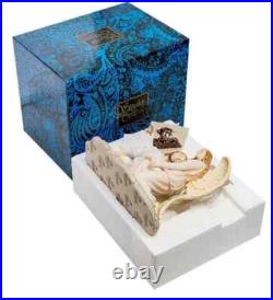 Veronese figurine Jesus and Angel 19.5 cm colored figure religion Verone