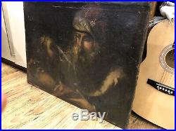 Very Old Large Antique 16th/17th Century Italian/Dutch Old Master Oil Painting
