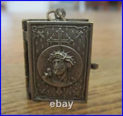 Vintage Antique Photo Book Religious Crucifixion