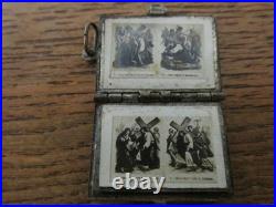 Vintage Antique Photo Book Religious Crucifixion
