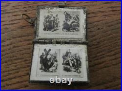 Vintage Antique Photo Book Religious Crucifixion