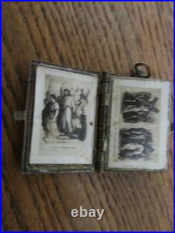 Vintage Antique Photo Book Religious Crucifixion