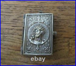 Vintage Antique Photo Book Religious Crucifixion