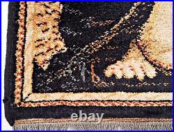 Vintage Lahore Religious Catholic Holy Mary & Baby Jesus Wall Tapestry Carpet