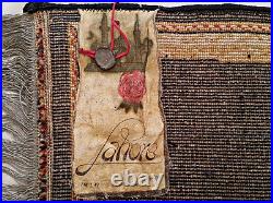 Vintage Lahore Religious Catholic Holy Mary & Baby Jesus Wall Tapestry Carpet