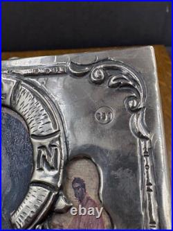 Vintage Religious silver icon 900 standard