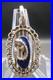 Vintage-Silver-925-Virgin-Mary-Pendant-Blue-Enamel-Beautiful-Religious-Jewelry-01-ve