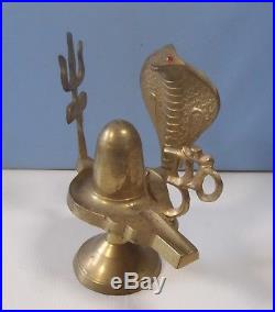 Vintage brass religious ceremony lamp used excellent condition rr