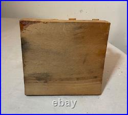 Vintage hand carved wood tramp art style religious altar crucifix altar cross