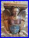 Vtg-Antique-Religious-Christian-Wall-Console-17-18th-C-Style-Angel-Shield-Cross-01-vvef