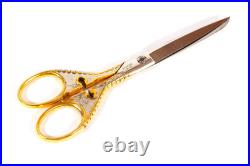 WASA Religious Embroidery Scissors Crucifix Cross Duotone Solingen Germany