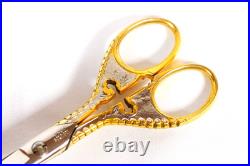 WASA Religious Embroidery Scissors Crucifix Cross Duotone Solingen Germany