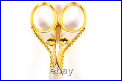 WASA Religious Embroidery Scissors Crucifix Cross Duotone Solingen Germany