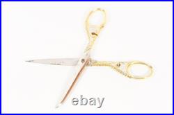 WASA Religious Embroidery Scissors Crucifix Cross Duotone Solingen Germany