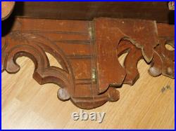 Wooden Altar Fretwork Folding Altar around 1900! Religious! Decorated