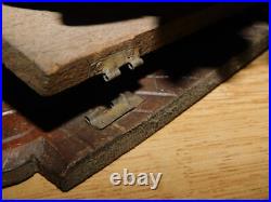 Wooden Altar Fretwork Folding Altar around 1900! Religious! Decorated