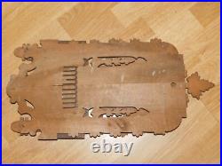 Wooden Altar Fretwork Folding Altar around 1900! Religious! Decorated